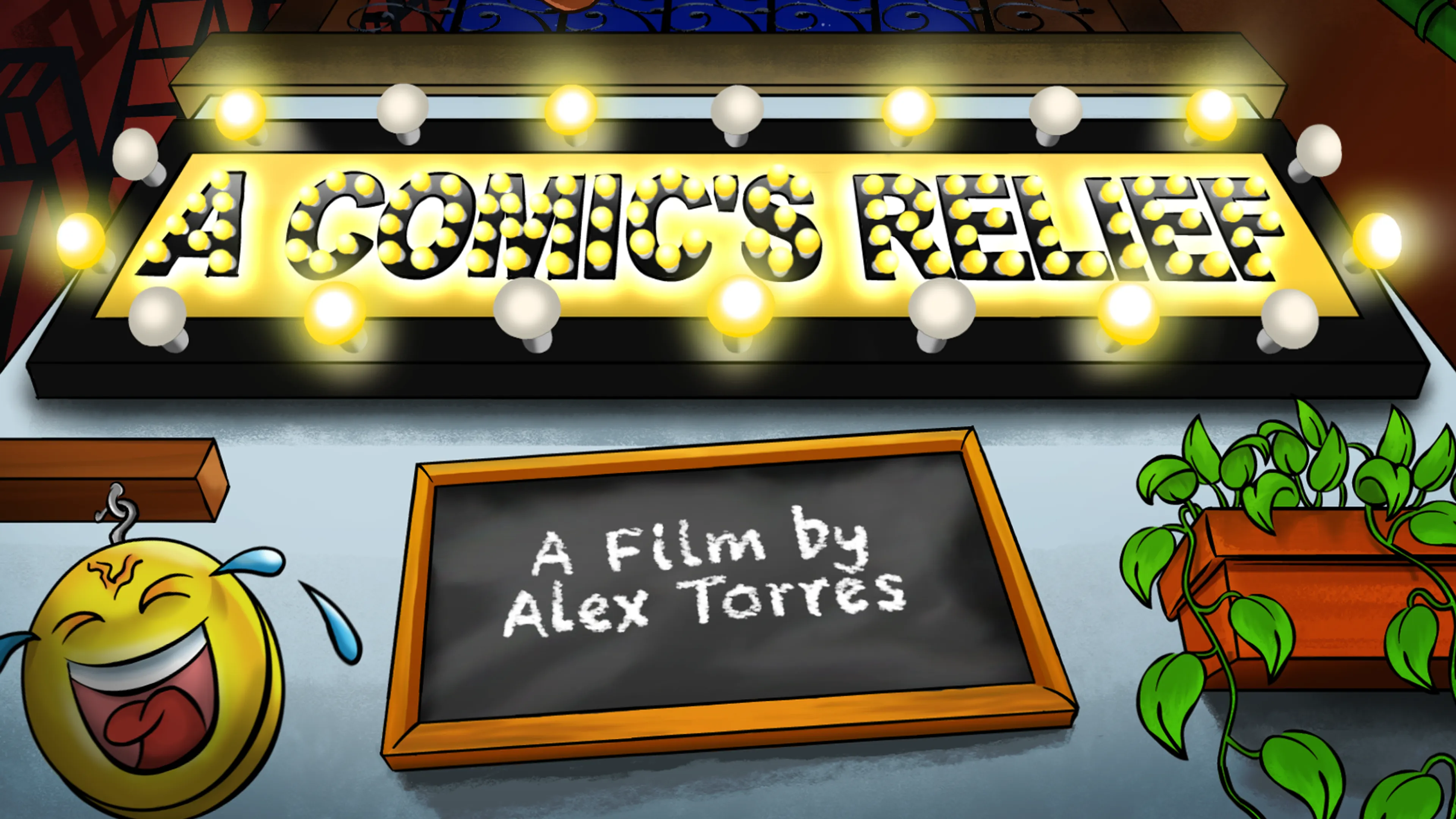 A Comic's Relief poster
